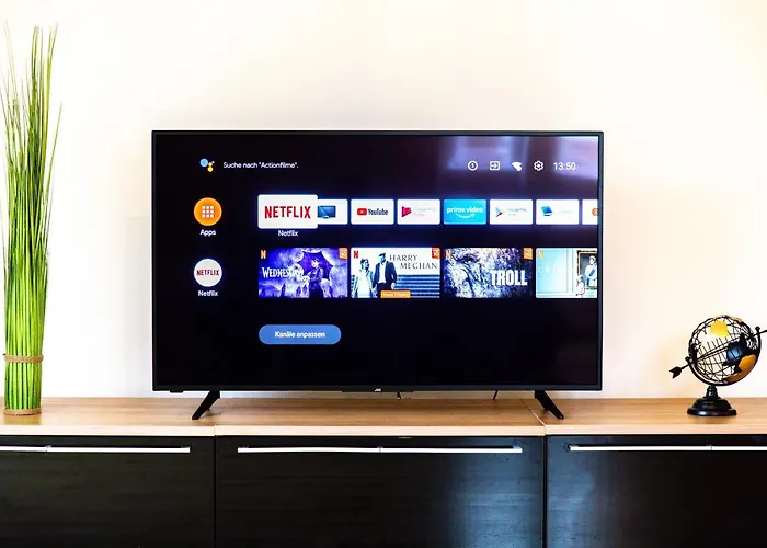 Moderne Dachgeschosswohnung - Parkplatz - Netflix
